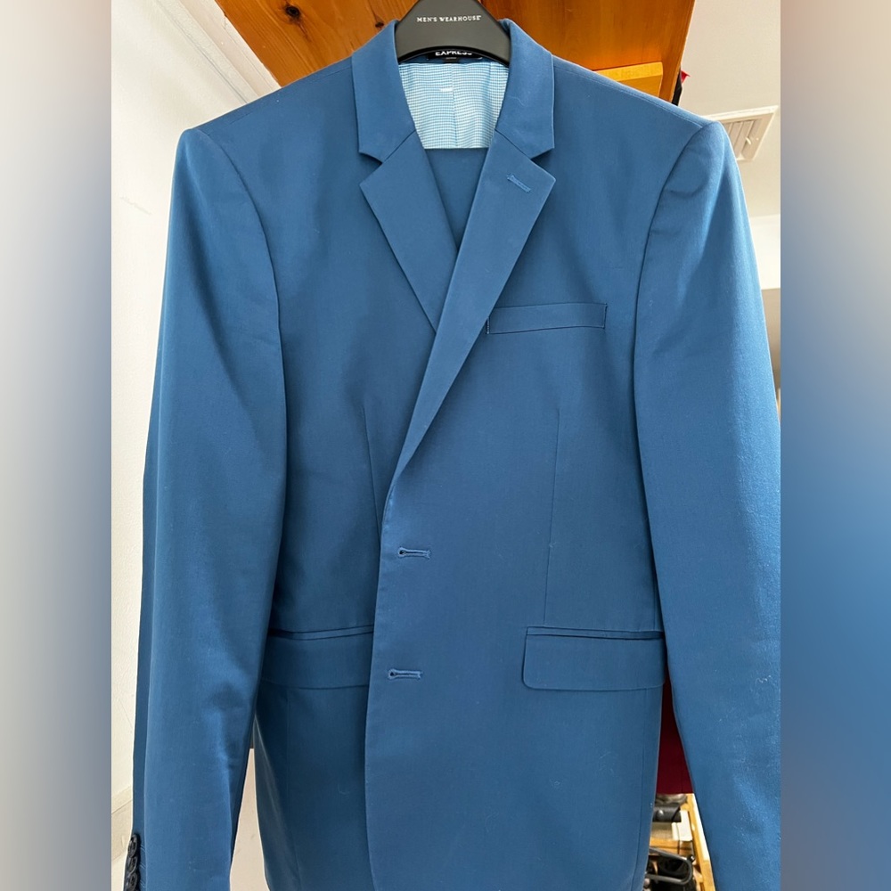 Express Blue, Extra Slim, Short Suit